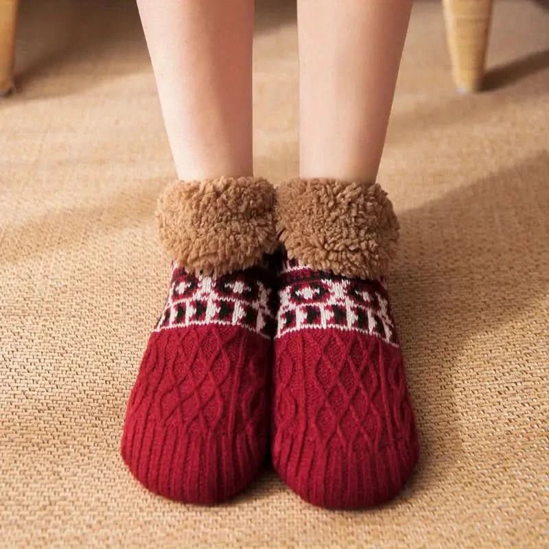 Chaussons chausettes douillets cocooning