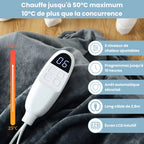 Plaid chauffant douceur instantanée