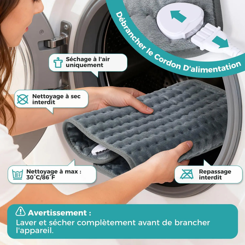 Coussin Chauffant Électrique ShoSens® – Chaleur Ciblée & Détente Instantanée