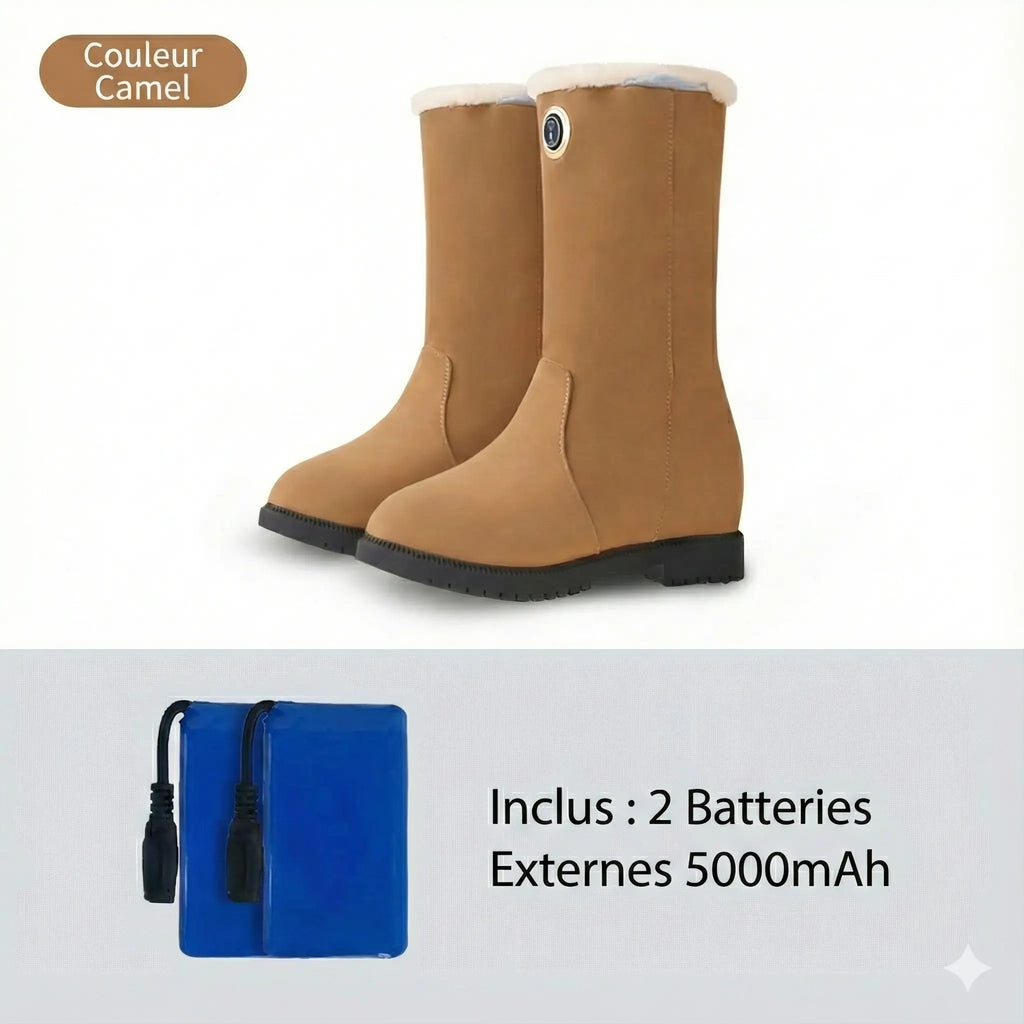 Bottes Chauffantes Électriques Hiver – Dites Adieu aux Pieds Glacés | ShoSens®