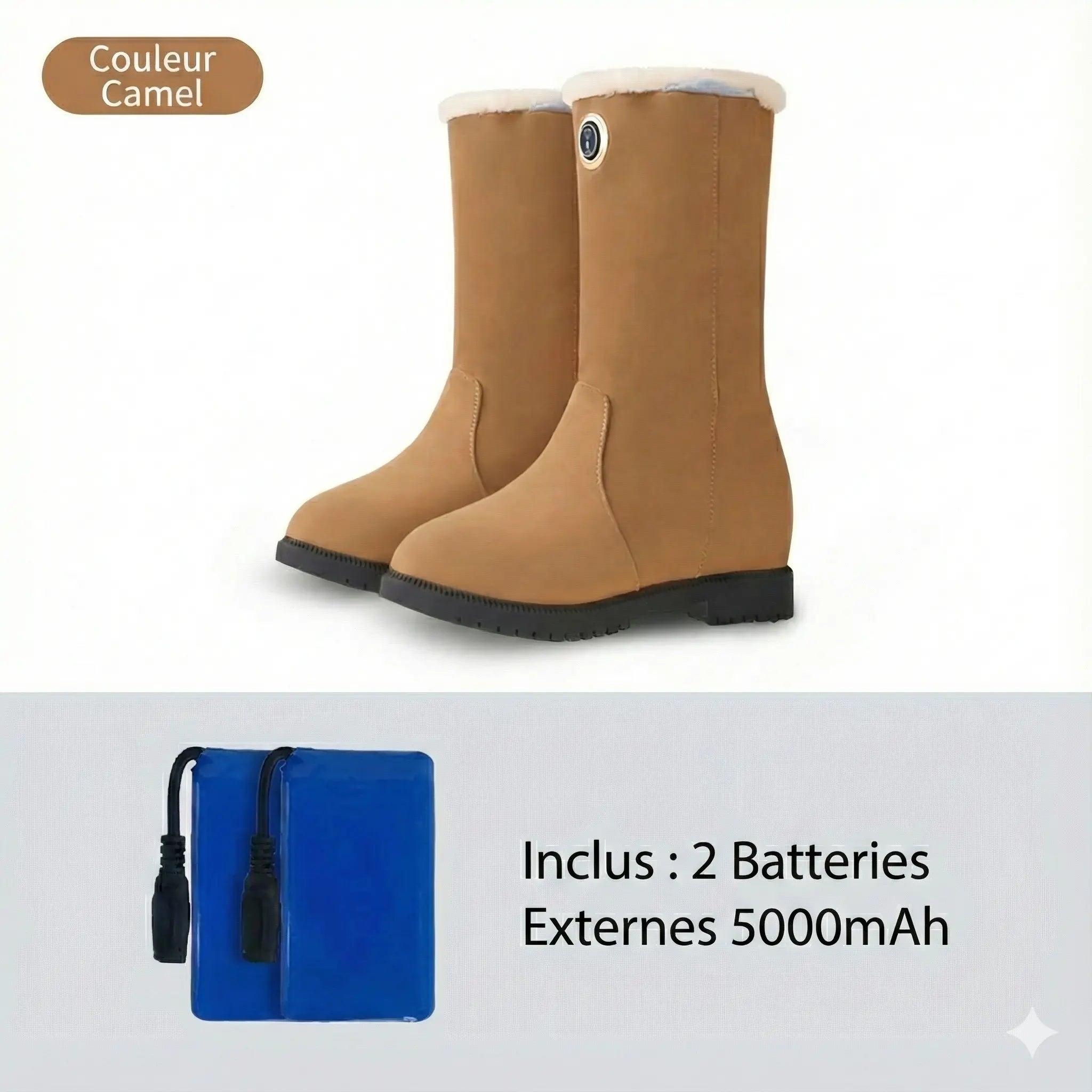 Bottes Chauffantes Électriques Hiver – Dites Adieu aux Pieds Glacés | ShoSens®
