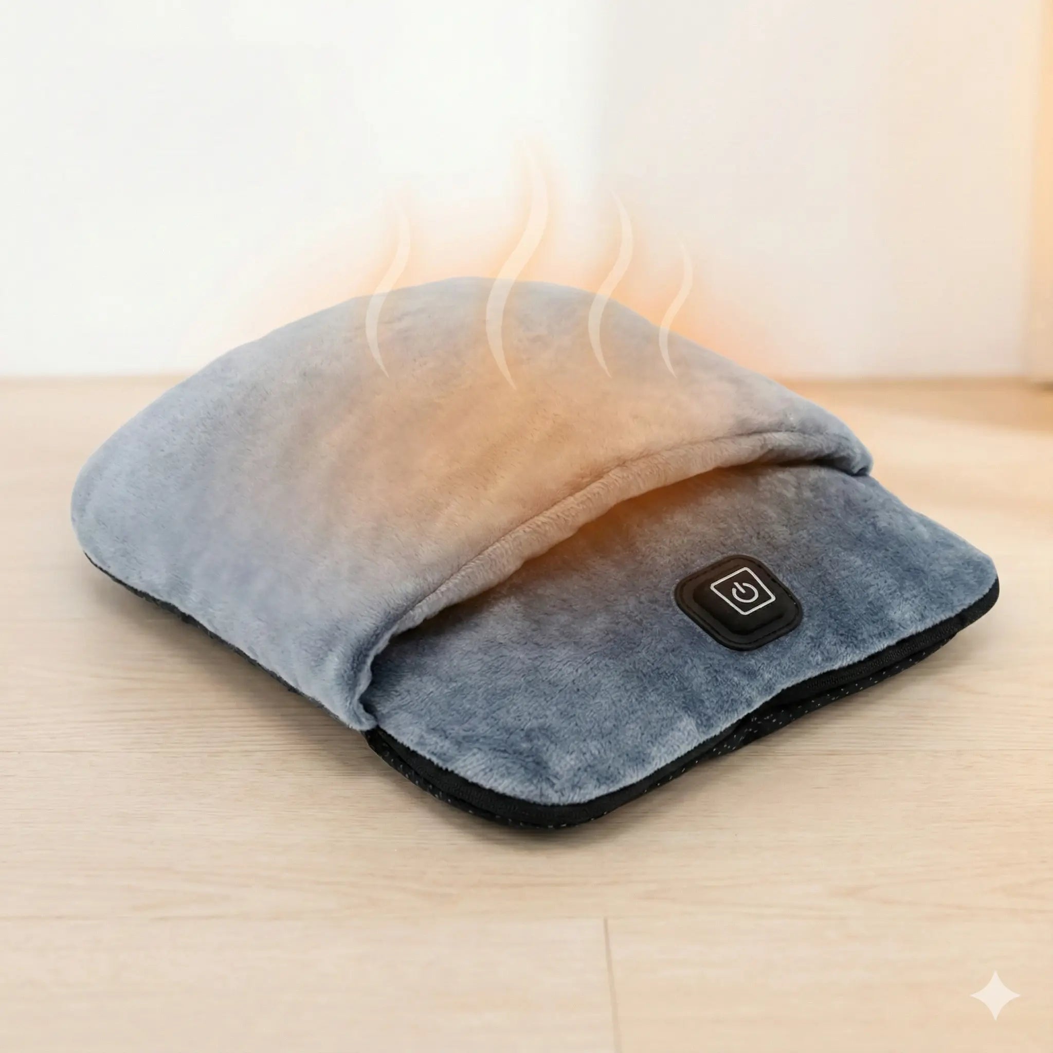 Chauffe-pieds chauffant USB avec massage et vibration 3 niveaux