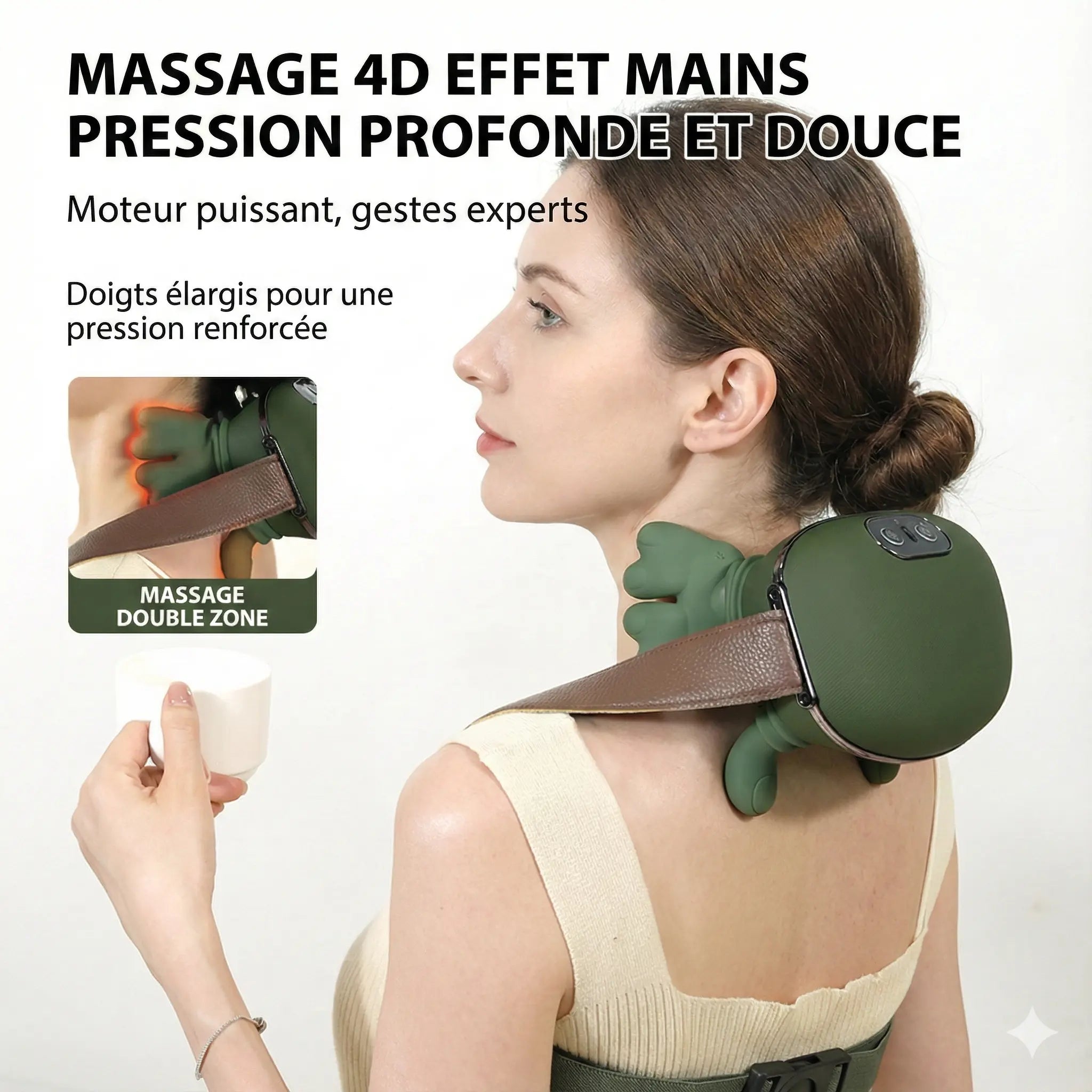 Masseur trapèzes et cervicales ShoSens®