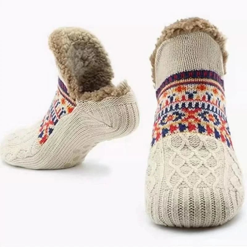 Chaussons chausettes douillets cocooning
