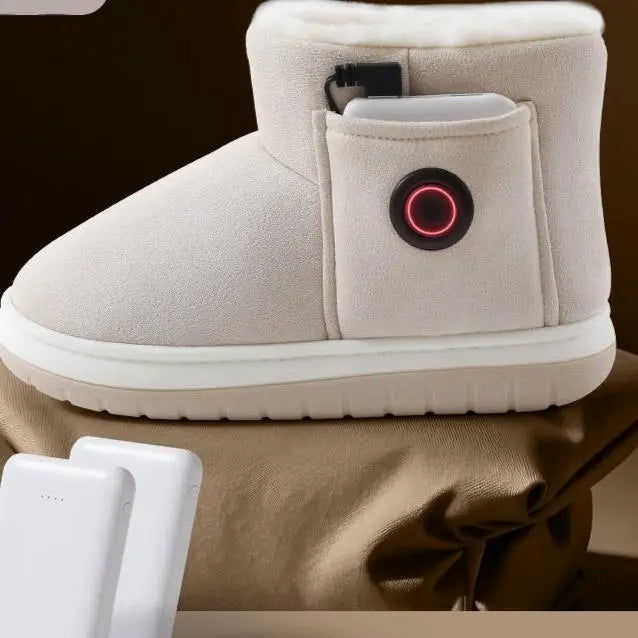 Chaussons Chauffants Sans Fil ShoSens® Chaleur Douce & Liberté