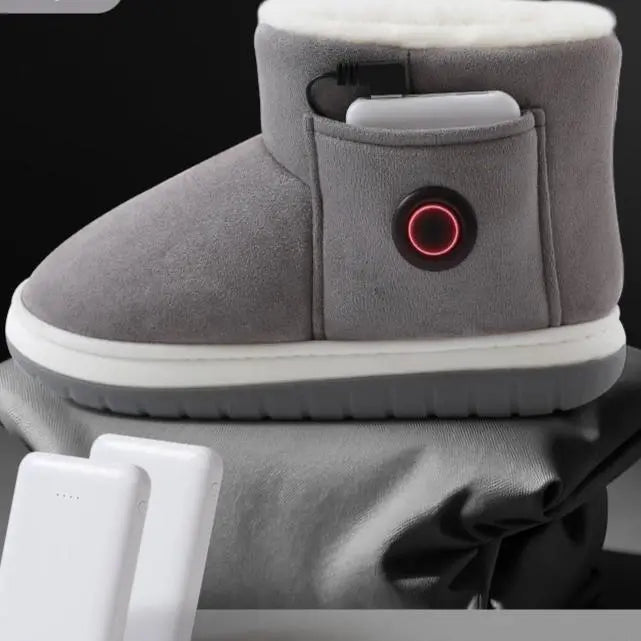 Chaussons Chauffants Sans Fil ShoSens® Chaleur Douce & Liberté