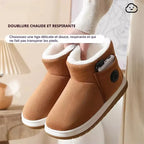 Chaussons Chauffants Sans Fil ShoSens® Chaleur Douce & Liberté