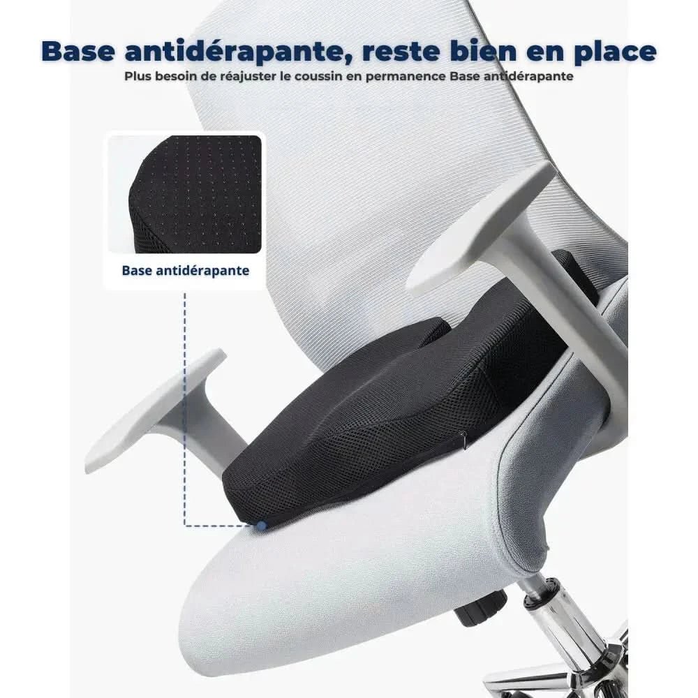 Coussin siège Premium avec gel refroidissant.