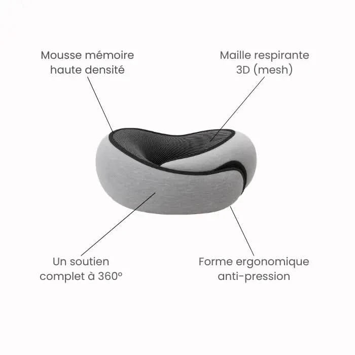 Oreiller de voyage ShoSens® ShoSens