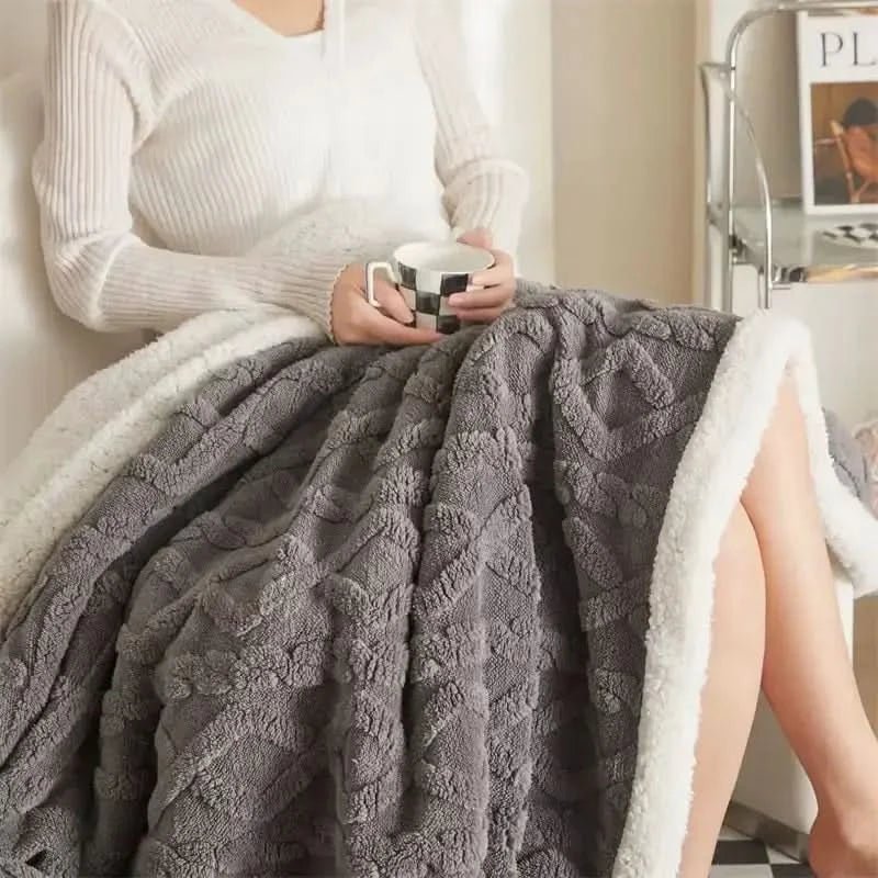 Plaid Sherpa moelleux ShoSens®